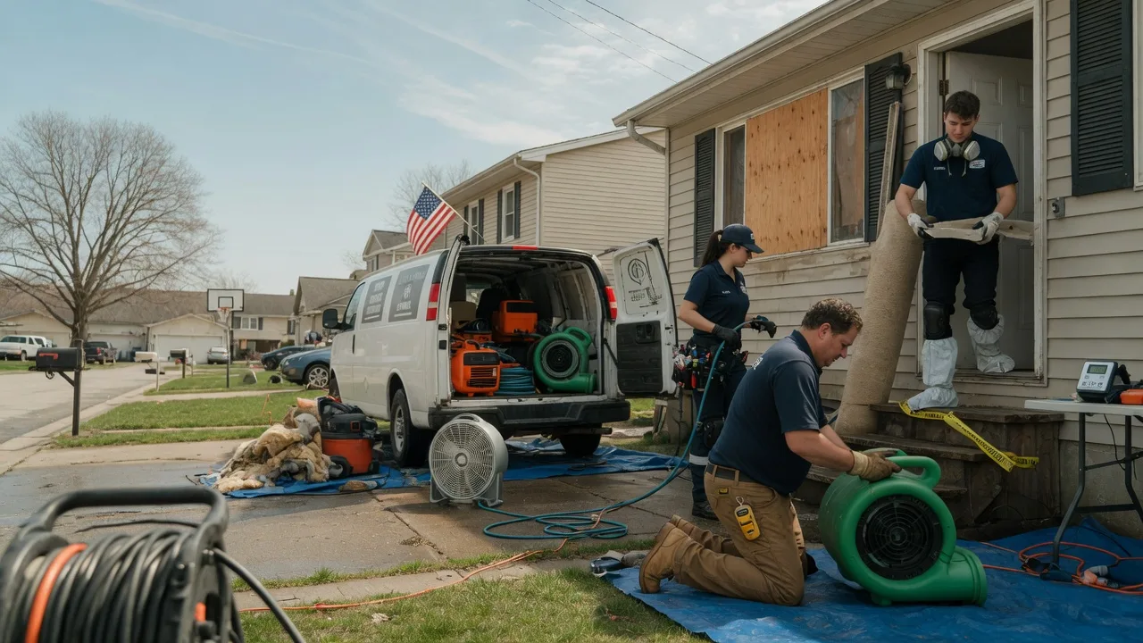 Water Damage Restoration in Saint Anne, IL near me